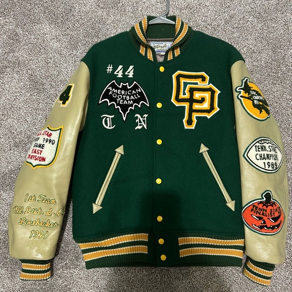 whitesville | Jackets & Coats | Whitesville Pumpkin Varsity | Poshmark